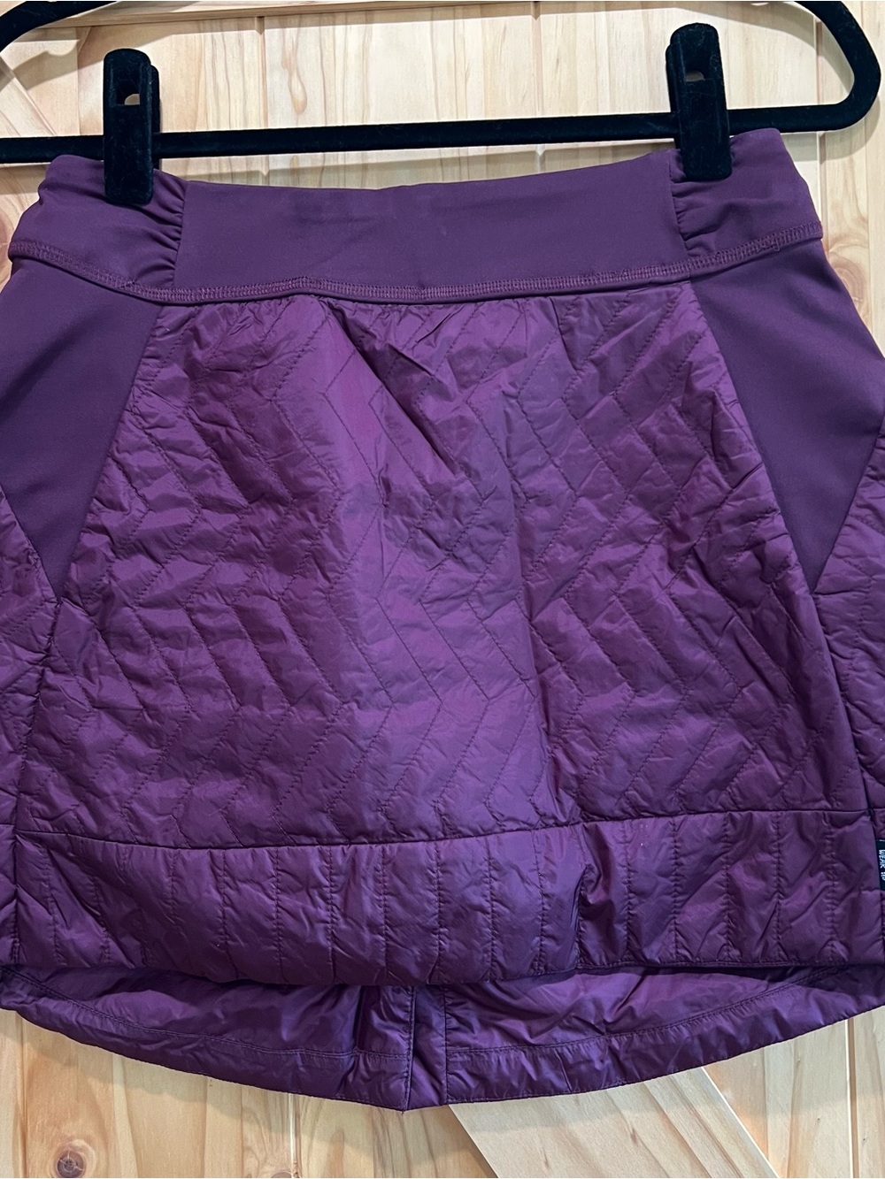 Women's Quilted Purple Skirt